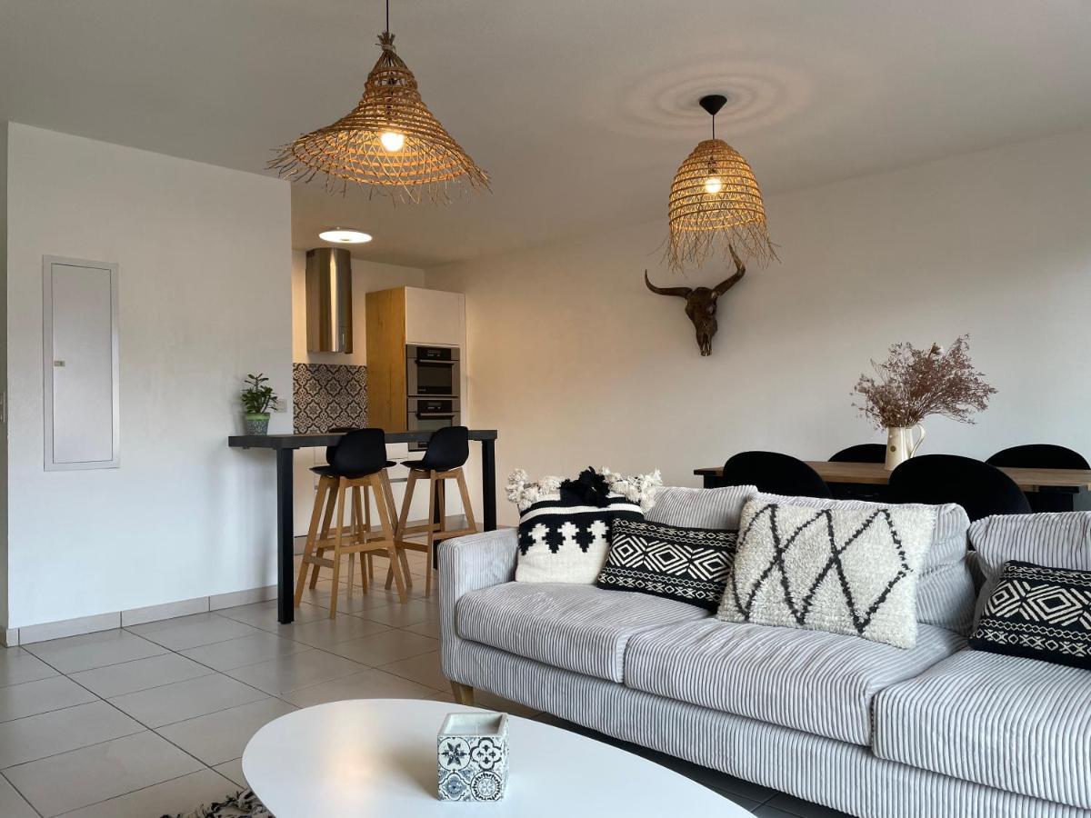 Appartement T3 Climatise,Balcon, Classe 3 Etoiles Ле-Булу Екстер'єр фото